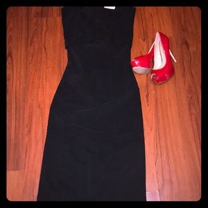 Black Bettie Page Wiggle Dress